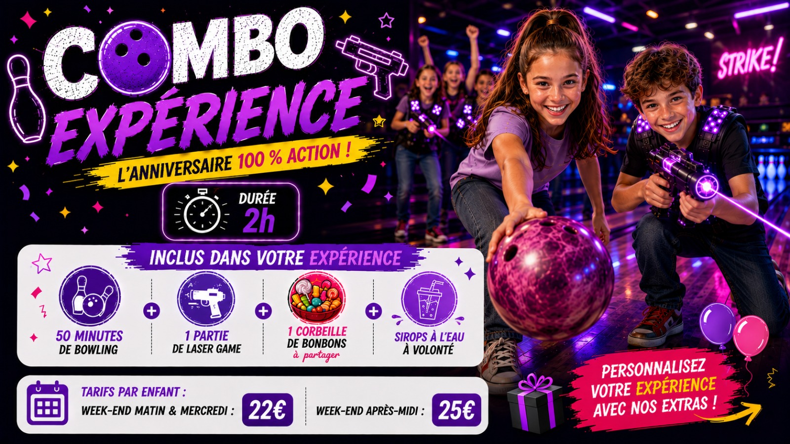 Combo Expérience