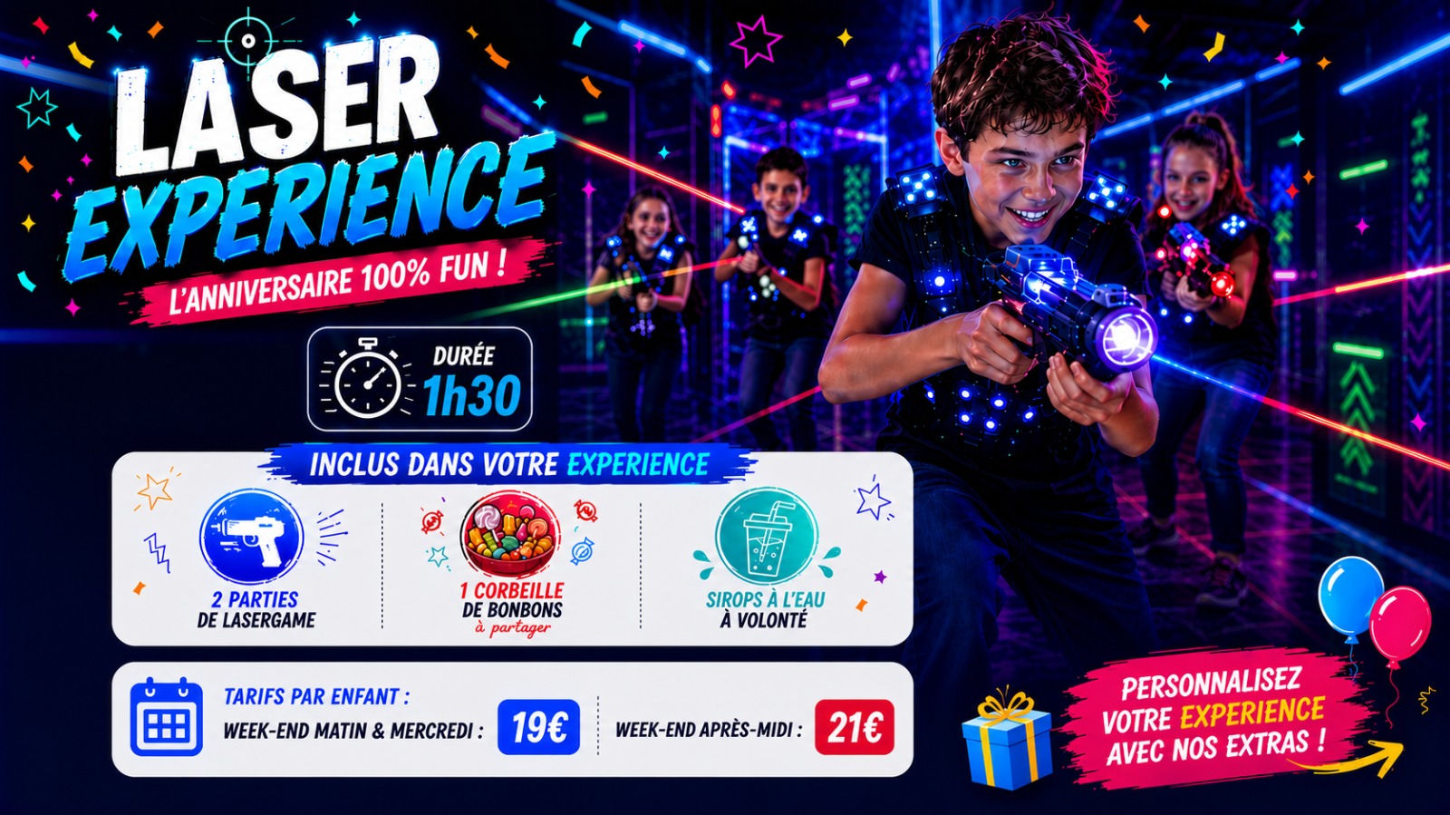 Laser Expérience