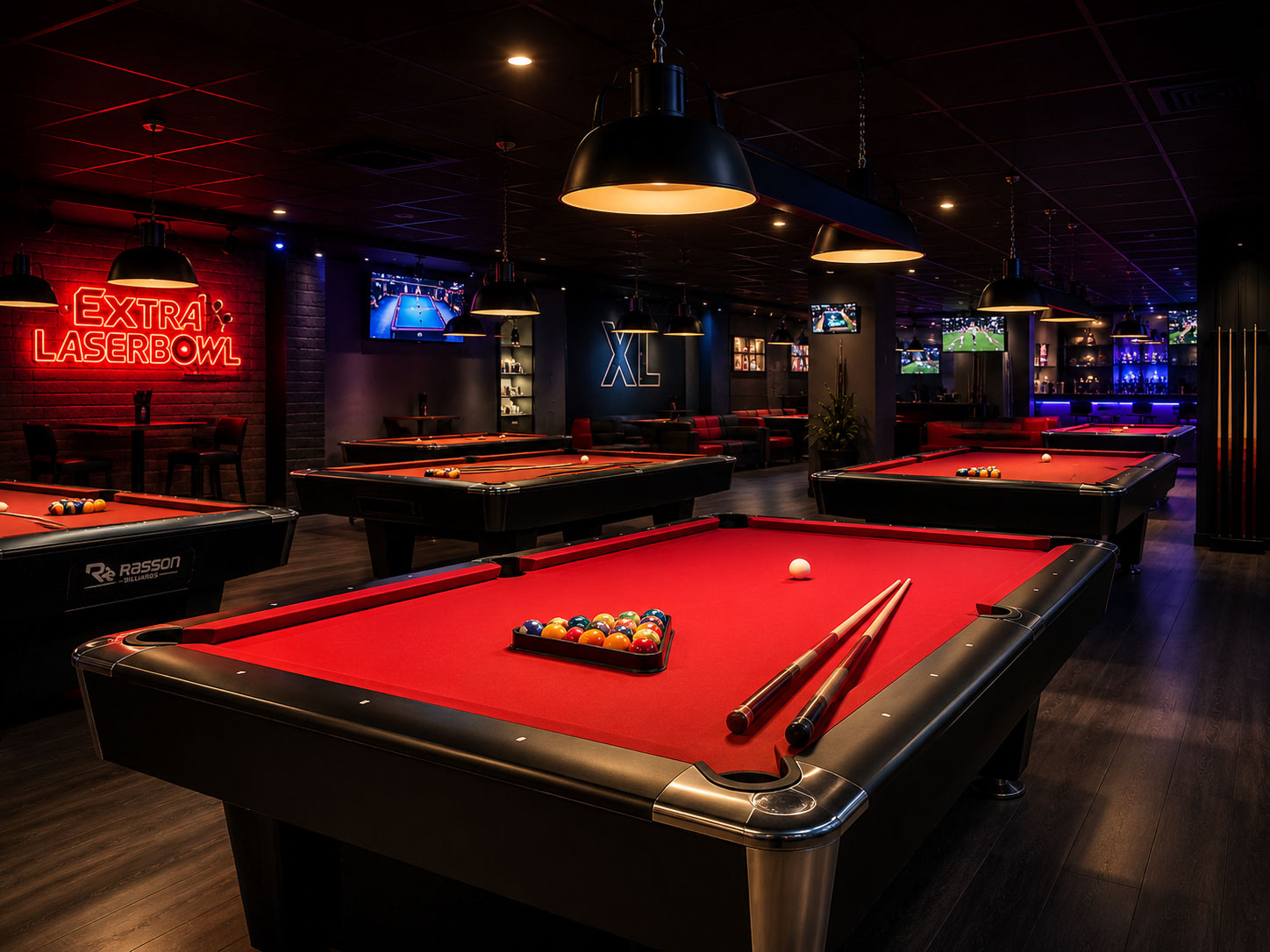 Tables de billard ExtraLaserBowl