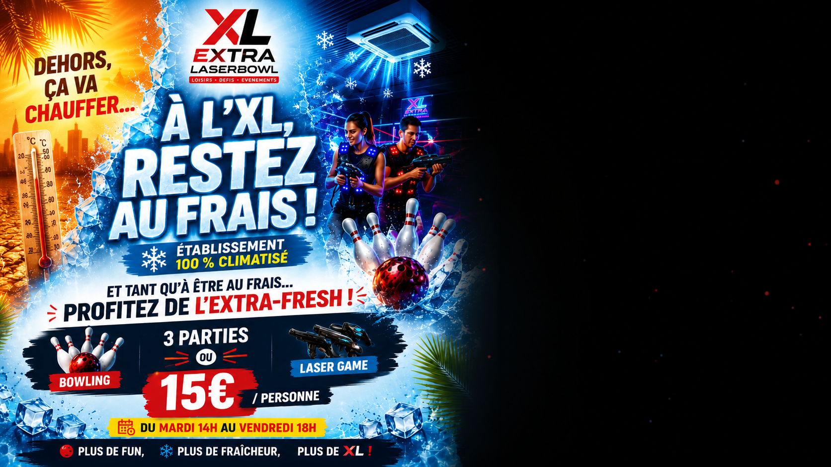 Il va faire très chaud